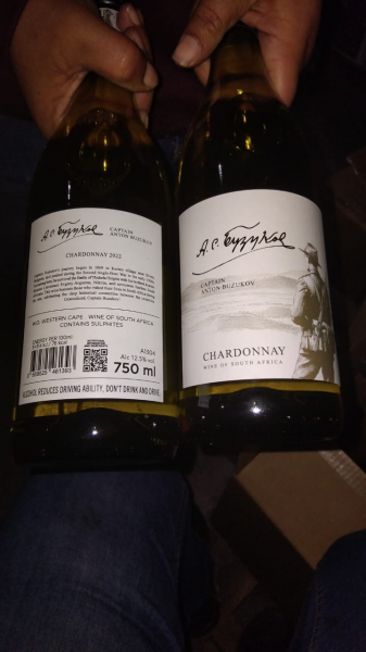 Mike Scorpio - Export & Import CC Captain Anton Buzukov - Chardonnay